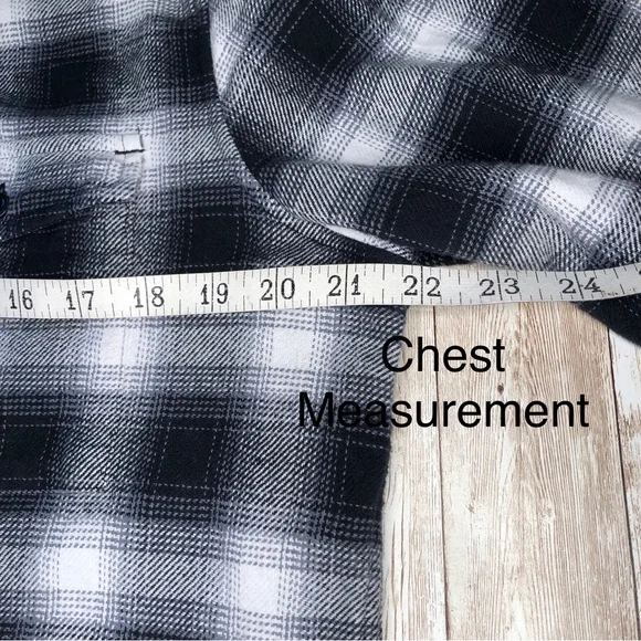 Lucky Brand Men's plaid flannel, spread collar, button frt, classic fit - sz L - Picture 7 of 13